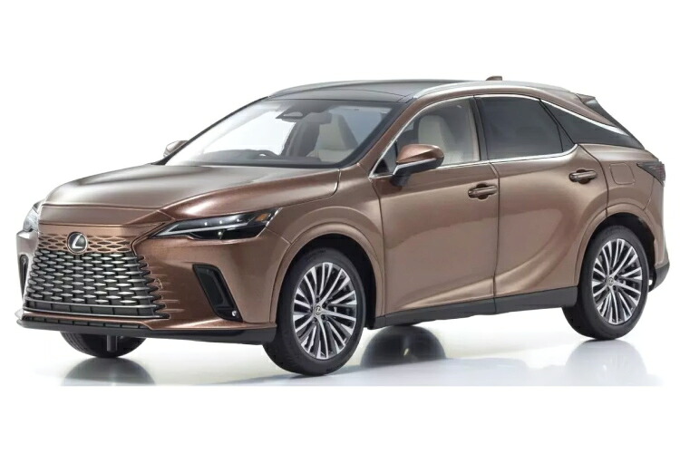 京商 1/18 レクサス RX 450h+ ソニックカッパーKyosho 1:18 Lexus RX 450h+ Sonic Copper｜Reowide モデルカー カタログ SHOP