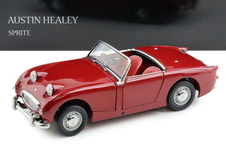 京商 1/18 オースチン ヒーレー スプライト 1958 桜んぼう赤いことKyosho 1:18 Austin-Healey Sprite 1958 Cherry Red