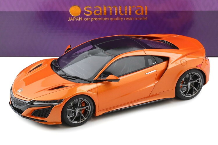 京商 1/18 サムライ ホンダ NSX タイプR クーペ 2019 オレンジメタリックKyosho 1:18 Samurai Honda NSX Type R Coupe 2019 orange metallic｜Reowide モデルカー カタログ SHOP