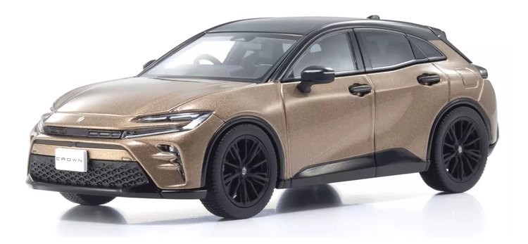 京商 1/43 トヨタ クラウンスポーツ RS ブロンズKyosho 1:43 Toyota Crown Sport RS Bronze｜Reowide モデルカー カタログ SHOP