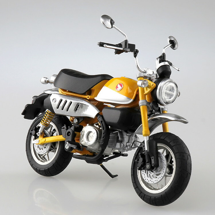 アオシマ 1/12 ホンダ エテ公125 バナナの木黄色AOSHIMA 1:12 Honda Monkey125 Banana Yellow