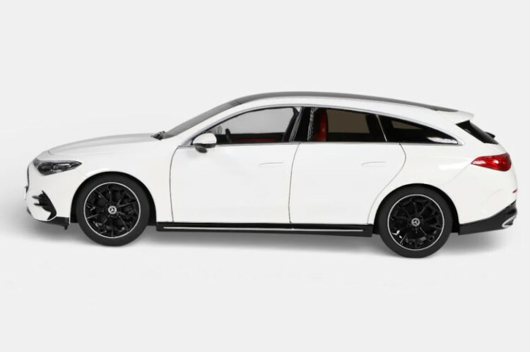 NZG 1/18 メルセデス ベンツ CLA シューティング ブレーク EQ X174 2025 ポーラー ホワイト 開閉 NZG 1:18 Mercedes-Benz CLA Shooting Brake EQ (X174) year 2025 polar white