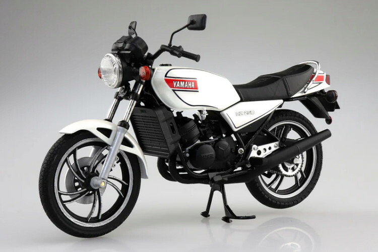 アオシマ 1/12 ヤマハ RZ250 ニューパールホワイトAOSHIMA 1:12 Yamaha RZ250 New Pearl White