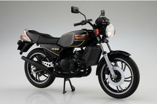 アオシマ 1/12 ヤマハ RZ250 ニューヤマハブラックAOSHIMA 1:12 Yamaha RZ250 New Yamaha Black