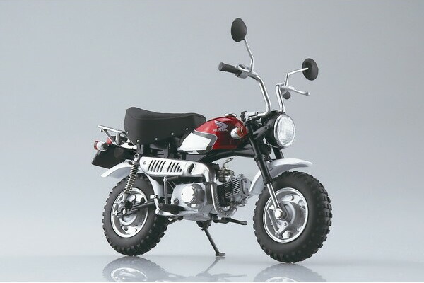 アオシマ 1/12 ホンダ エテ公 特別 シャスタホワイトAOSHIMA 1:12 Honda Monkey Special Shasta White