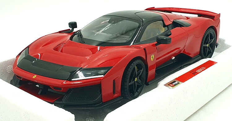 ブラーゴ 1/18 フェラーリ F80 2025 赤いこと 名書きBurago 1:18 Ferrari F80 2025 Red Signature