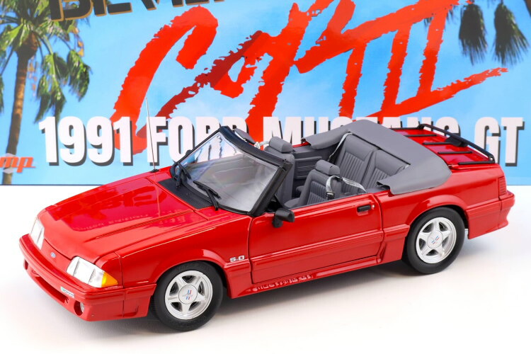 GMP 1/18 フォード Gmp レッド 1991GMP 1:18 Ford Gmp 1991 Ford Mustang Gt Convertible Red Beverly Hills Cop Iii Axel Foley 18998 Red 1991｜Reowide モデルカー カタログ SHOP