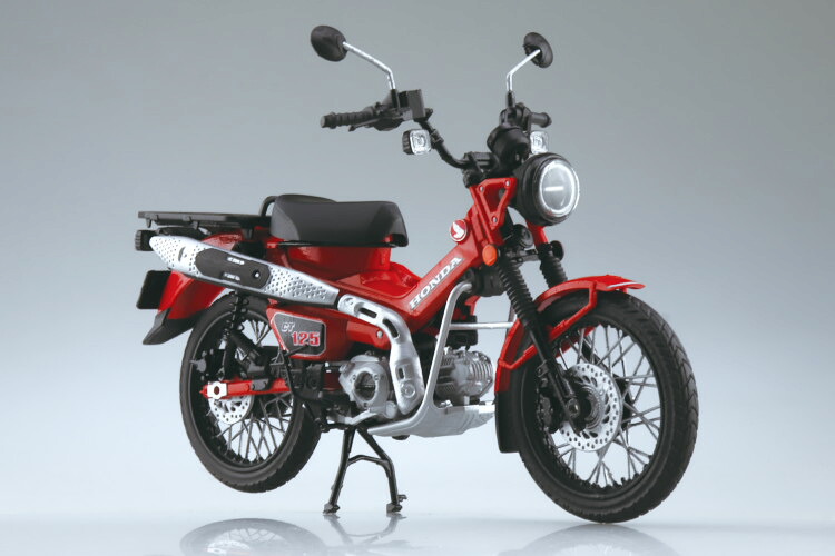アオシマ 1/12 ホンダ CT125 狩り人少年 グローイングレッドAOSHIMA 1:12 Honda CT125 Hunter Cub Glowing Red
