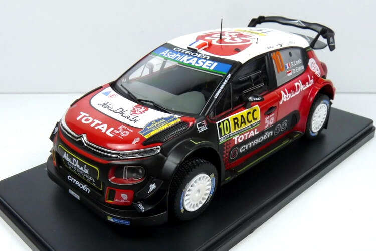 SALVAT 1/24 シトロエン C3 WRC 2018 #10 S. Loeb D. Elena SALVAT 1:24 Citroen C3 WRC 2018 #10 S. Loeb D. Elena