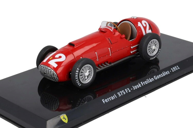 アルタヤ 1/24 フェラーリ 375 フォーミュラ1 1951 #12 ホセ フロイラン ゴンザレス Altaya 1:24 FERRARI 375 F1 1951 #12 J.Gonzalez