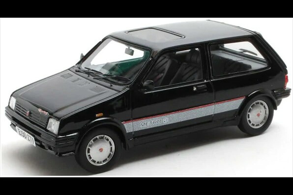 マトリックス 1/43 MG メトロ ターボ 1985-1989 ブラック Matrix 1:43 MG Metro Turbo 1985-1989 black