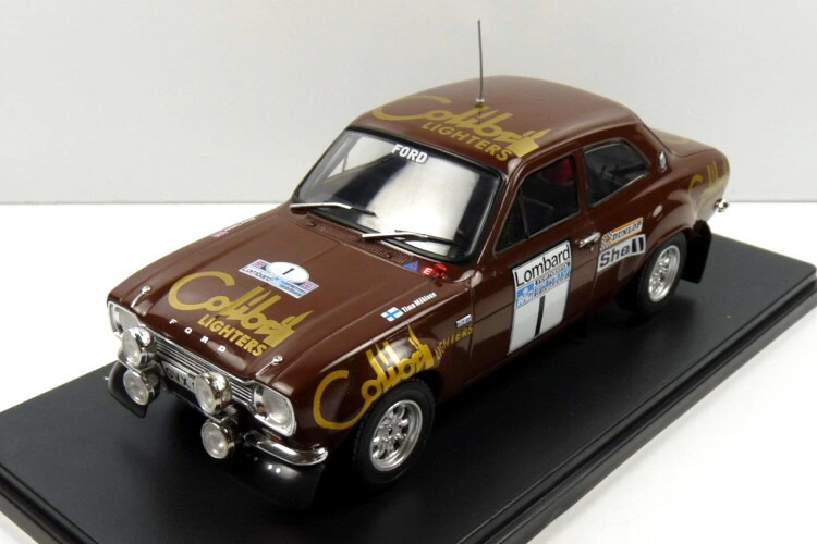 SALVAT 1/24 フォード エスコート RS 1600 1974 #1 ティモ マキネンSALVAT 1/24 FORD Escort RS 1600 1974 #1 Makinen｜Reowide モデルカー カタログ SHOP