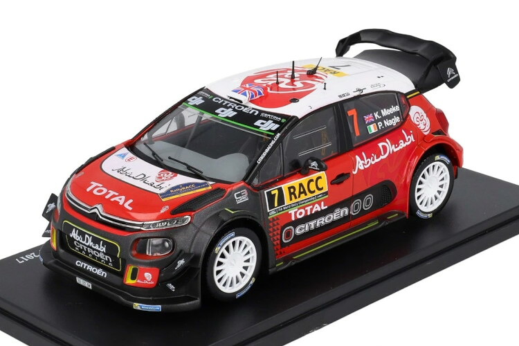 SALVAT 1/24 シトロエン C3 WRC 2017 #7 クリス ミークSALVAT 1/24 CITRO&Euml;N C3 WRC 2017 #7 K Meeke｜Reowide モデルカー カタログ SHOP