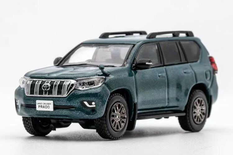 GCD-MODELS 1/64 トヨタ ランドクルーザー プラド 150 2021 グリーン GCD-MODELS 1:64 TOYOTA LAND CRUISER PRADO 150 2021 GREEN