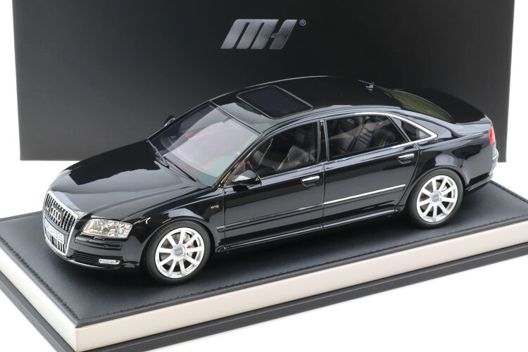 モーターヘリックス 1/18 アウディ A8 W12 リムジン 2008 ブリリアント ブラックMotorhelix 1:18 Audi A8 W12 Limousine 2008 Brilliant black|Reowide モデルカー カタログ SHOP