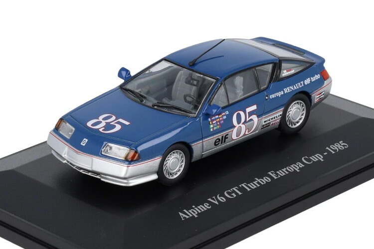 ELIGOR 1/43 ルノー アルピーヌ V6 GT ターボ ヨーロッパ カップ 1985 #85 ELIGOR 1:43 RENAULT Alpine V6 GT Turbo Europa Cup 1985 #85