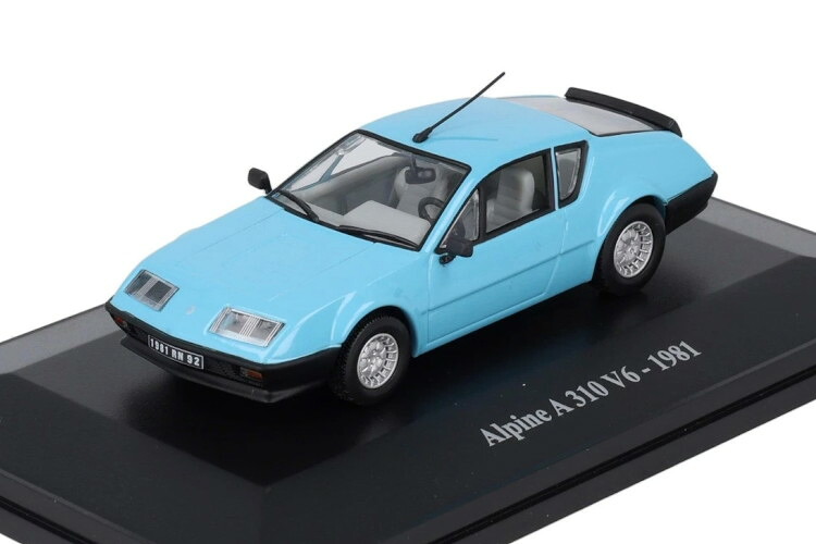 ELIGOR 1/43 ルノー アルピーヌ A310 V6 1981 ともし火青色ELIGOR 1:43 RENAULT Alpine A 310 V6 1981 light blue 車-おもちゃ-ミニカー・トイカー