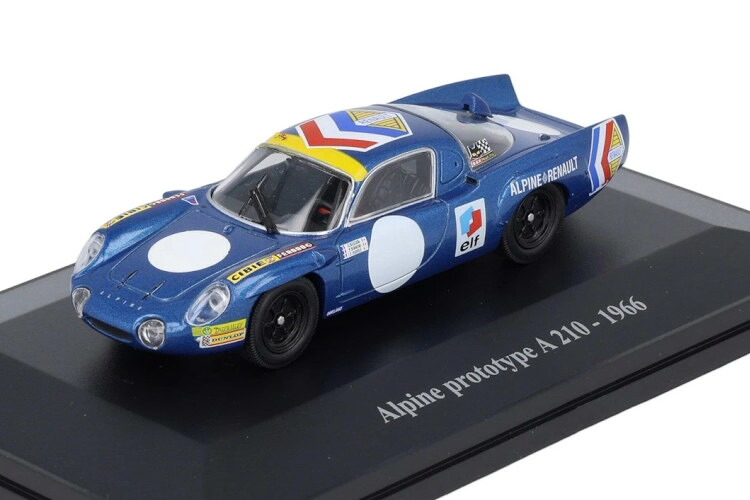 ELIGOR 1/43 ルノー アルピーヌ 基本形 A210 1966ELIGOR 1:43 RENAULT Alpine Prototype A 210 1966 ミニカー・トイカー-おもちゃ-車