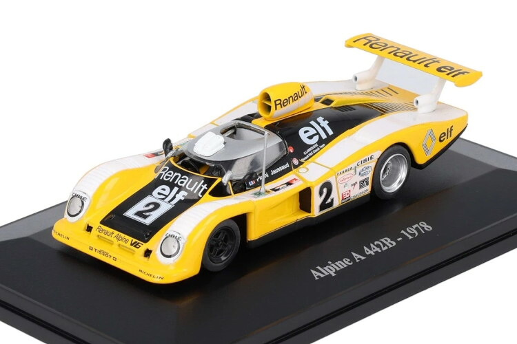 ELIGOR 1/43 ルノー アルピーヌ A442B 1978 #2 ディディエ ピローニ/ジャン ピエール ジョッソー ELIGOR 1:43 RENAULT Alpine A 442B 1978 N2 Didier?Pironi/Jean?Pierre?Jaussaud