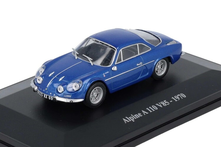 ELIGOR 1/43 ルノー アルピーヌ A110 V85 1970 青色ELIGOR 1:43 RENAULT Alpine A 110 V85 1970 blue おもちゃ-乗り物のおもちゃ