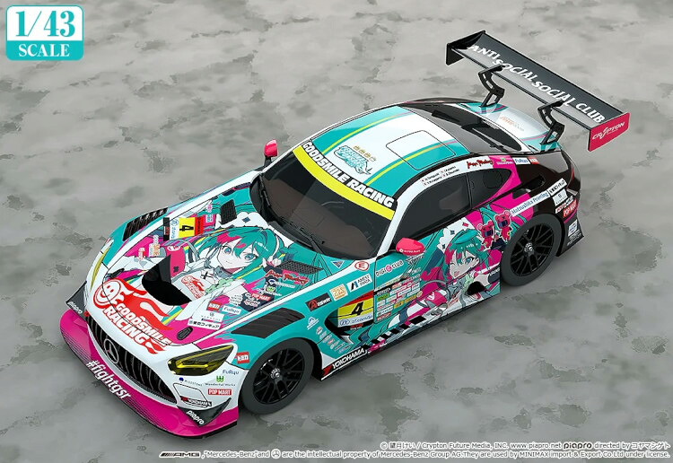 スパーク グッドスマイルレーシング 1/43 グッドスマイル 初音ミク AMG 2025 開幕戦Ver. Good Smile Racing 1:43 Good Smile Hatsune Miku AMG 2025 Season Opening Race Ver.