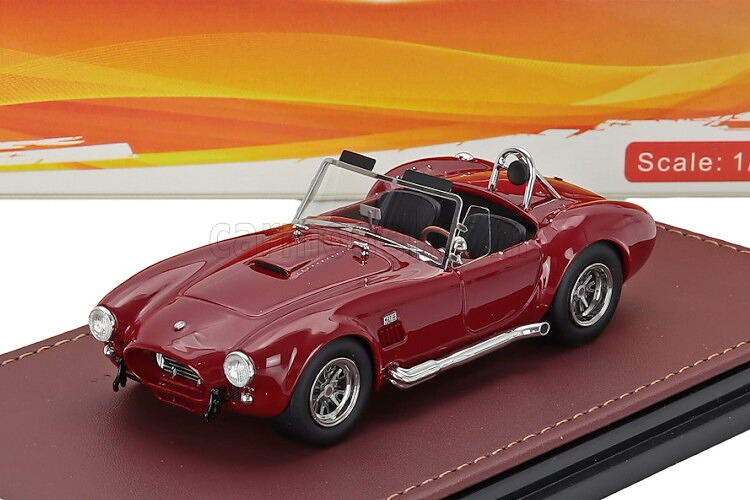 GLMモデル 1/43 フォード USA シェルビー コブラ 427 S/C スパイダー オープン 1966 レッドGLM-MODELS 1:43 FORD USA SHELBY COBRA 427 S/C SPIDER OPEN 1966 RED|Reowide モデルカー カタログ SHOP