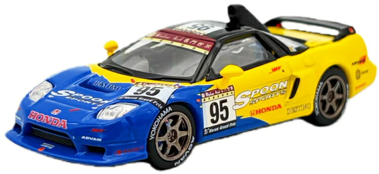 ポップレース 1/64 スプーン NSX-R GT マカオ グランプリ #95 東京オートサロン 2025 Pop Race 1:64 Spoon NSX- R GT Macau GP N95 Tokyo Auto Salon 2025