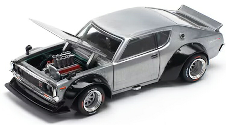 ポップレース 1/64 日産 KPGC110 ケンメリ ローマテリアル エニグマ限定版 Pop Race 1:64 Nissan KPGC110 Kenmeri Raw Metal Enigma Exclusive Edition 9,472円