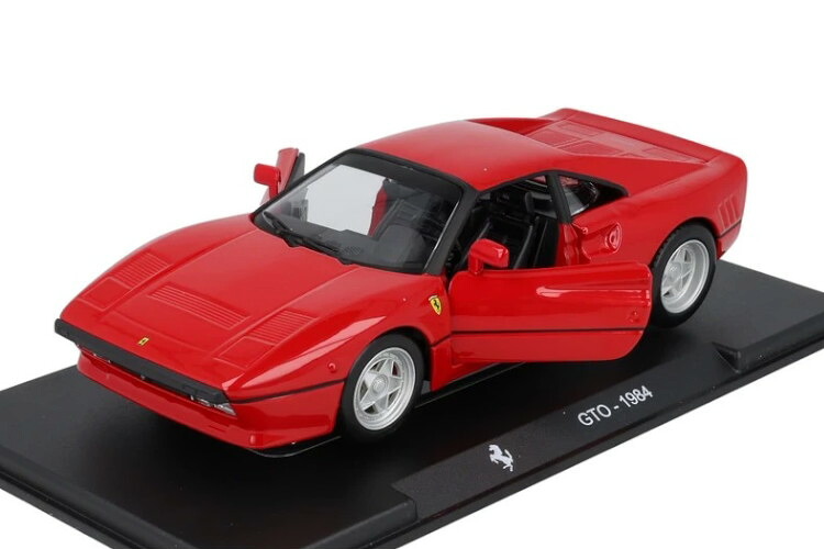 ブラーゴ 1/24 フェラーリ GTO 1984 レッド 開閉 Bburago 1:24 FERRARI GTO 1984 Red