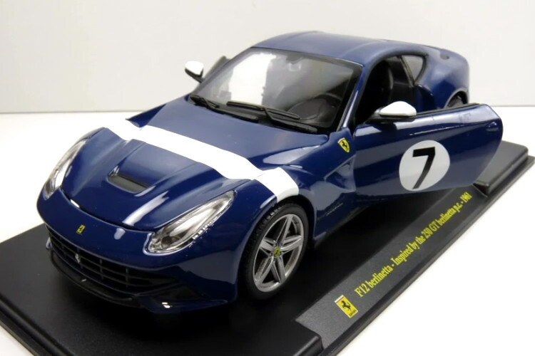 楽天市場】ミニカー 1/24 フェラーリ F12 ベルリネッタ レッド ダイ