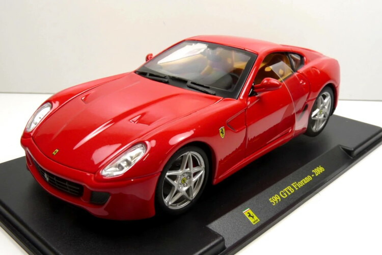 ブラーゴ 1/24 フェラーリ GT 599 GTB フィオラノ 2006 レッド Bburago 1:24 FERRARI GT 599 GTB Fiorano 2006 Red