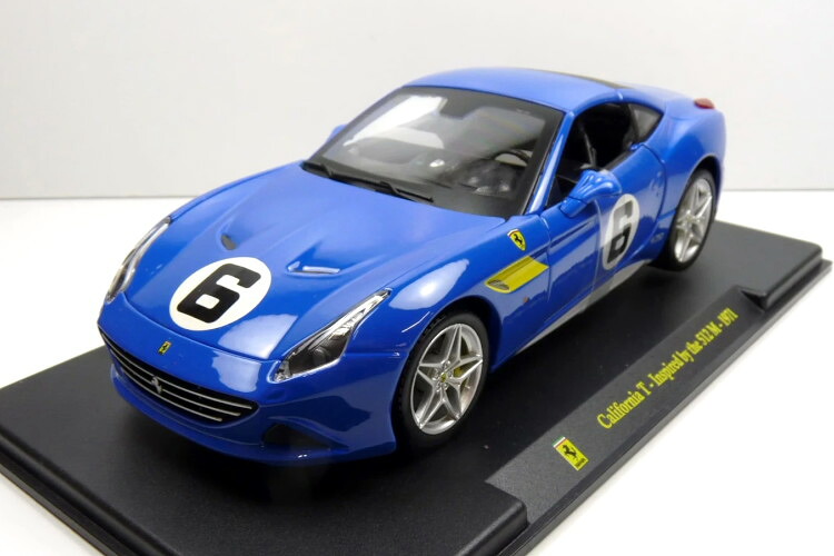 ブラーゴ 1/24 フェラーリ GT カリフォルニア T #6 1971 箱破損 Bburago 1:24 FERRARI GT California T N6 1971 Box damaged