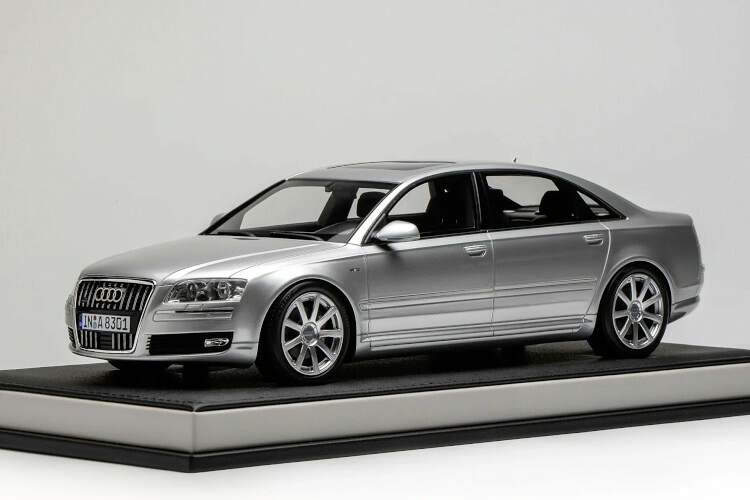 モーターヘリックス 1/18 アウディ A8 L W12 クワトロ 2008 アイスシルバー 69台限定 Motorhelix 1:18 AUDI A8 L W12 QUATTRO 2008 ICE SILVER LIMITED 69 pcs