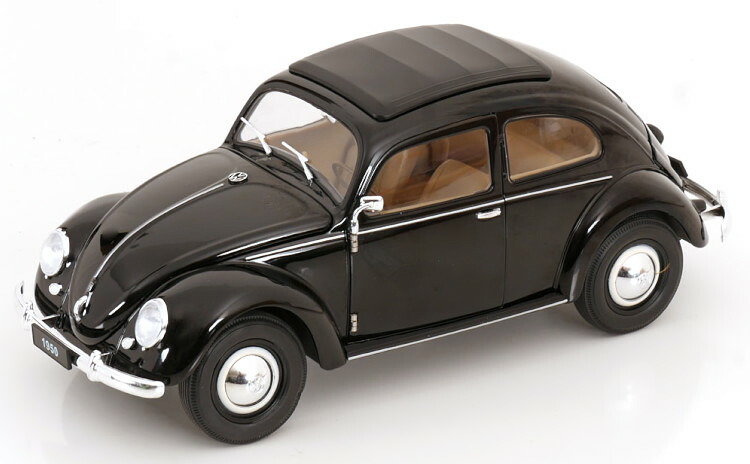 ウェリー 1/18 フォルクスワーゲン ケーファー スプリット ウインドウ 1950 ブラック 開閉 Welly 1:18 VW K・・fer split window 1950 black