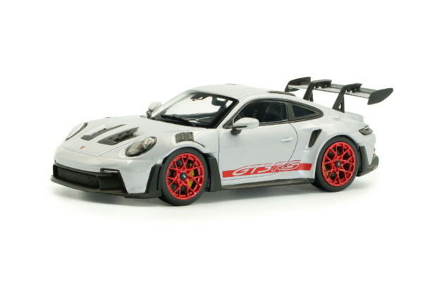 ソリド 1/43 ポルシェ 911 992 GT3 RS 2023 アイス グレー メタリック ピロロート Solido 1:43 Porsche 911 (992) GT3 RS Year of construction 2023 ice grey metallic pyrorot