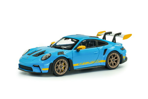 ソリド 1/43 ポルシェ 911 992 GT3 RS 2023 リビエラ ブルー Solido 1:43 Porsche 911 (992) GT3 RS year 2023 Riviera blue