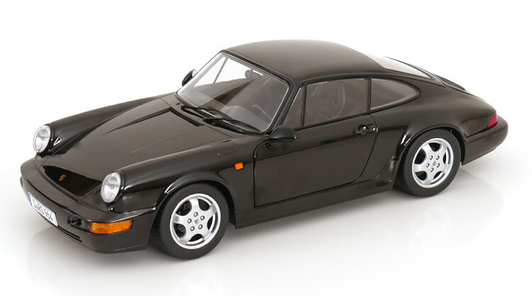 KKスケール 1/12 ポルシェ 911 964 RS カップホイール付 1992 ブラック 開閉KK-Scale 1:12 Porsche 911 (964) RS with Cup rims 1992 black｜Reowide モデルカー カタログ SHOP