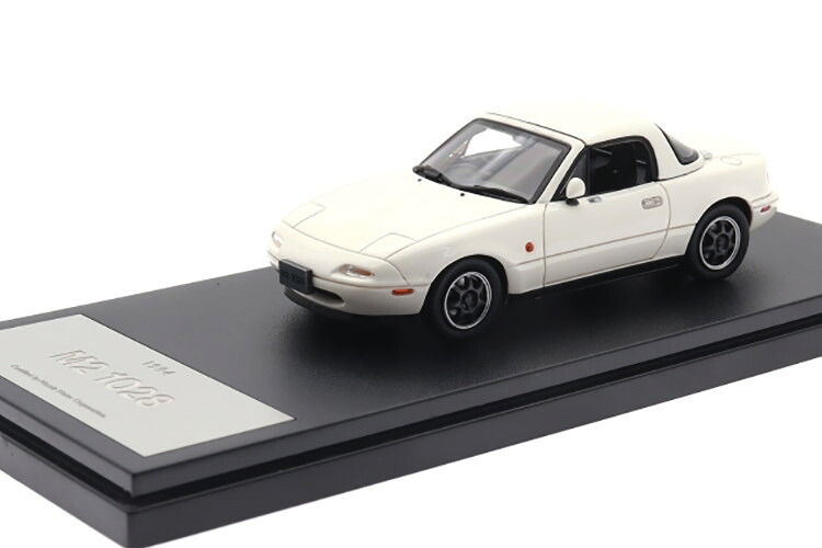 マツダ特注 1/43 マツダ ロードスター NA M2 1028 1994 シャストホワイトMAZDA 1:43 M2 1028 1994 Shast White｜Reowide モデルカー カタログ SHOP