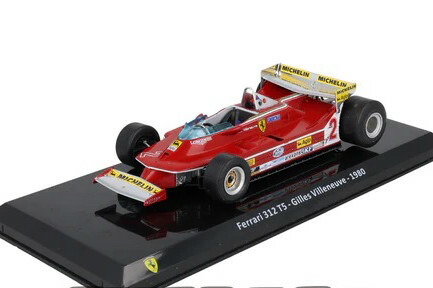 アルタヤ 1/24 フェラーリ 312 T5 1980 #2 ジル ヴィルヌーヴ Altaya 1:24 FERRARI 312 T5 1980 N2 G Villeneuve