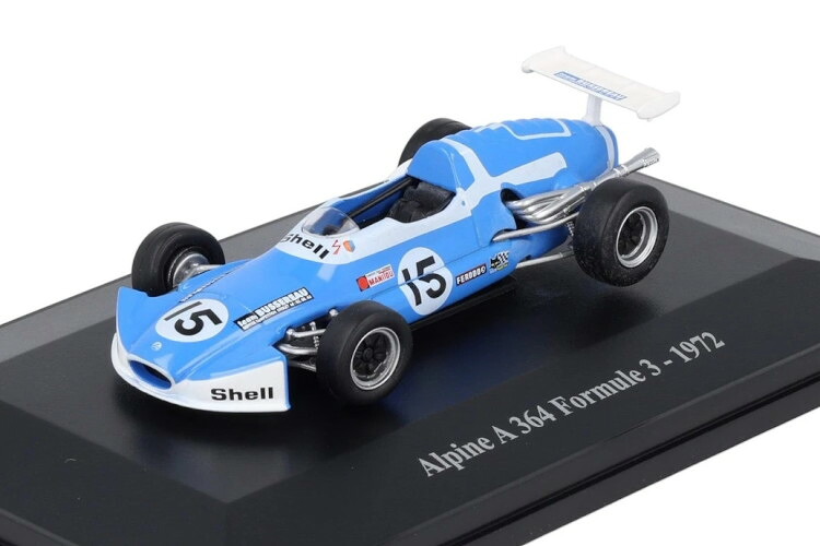 ELIGOR 1/43 ルノー アルピーヌ A364 フォーミュラ3 1972 #15 ミシェル ルクレール ELIGOR 1:43 RENAULT Alpine A 364 Formule 3 1972 N15 Michel Leclere