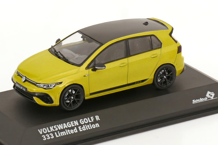 ソリド 1/43 フォルクスワーゲン ゴルフ R 333 リミテッドエディション ライトグリーンメタリック 開閉 Solido 1:43 VW Golf R 333 Limited Edition lightgreen metallic