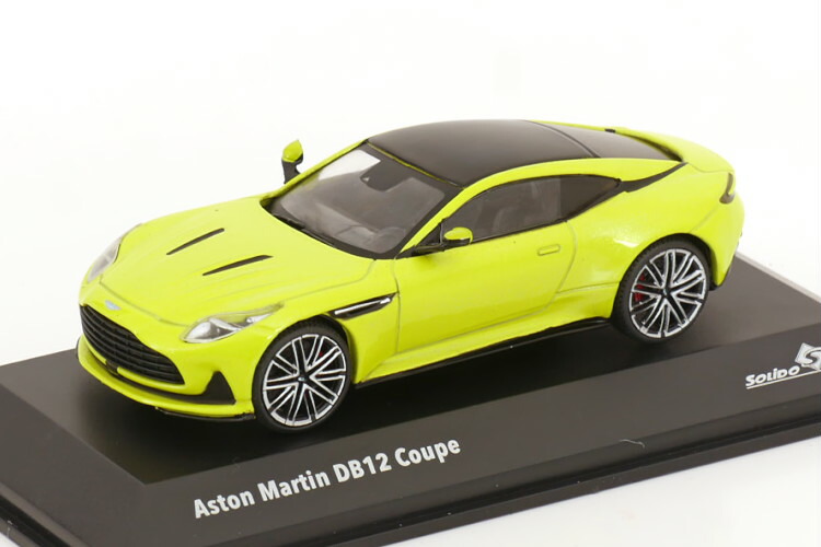 ソリド 1/43 アストンマーティン DB12 クーペ 2023 ライトグリーン Solido 1:43 Aston Martin DB12 Coupe 2023 lightgreen