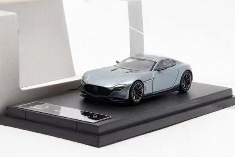 Rhino Model 1/64 マツダ RX-VISION クーペ コンセプト ブルー Rhino Model 1:64 Mazda RX-VISION Coupe Concept Blue