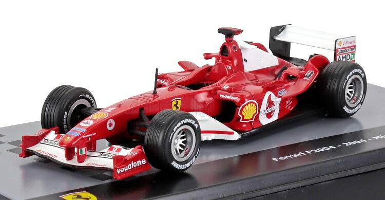 アルタヤ 1/43 フェラーリ F2004 #1 公式1 世界はやりっ児 2004 ミハエル シューマッハAltaya 1:43 Ferrari F2004 N1 Formula 1 World champion 2004 Michael Schumacher ミニカー・トイカー-乗り物のおもちゃ-車