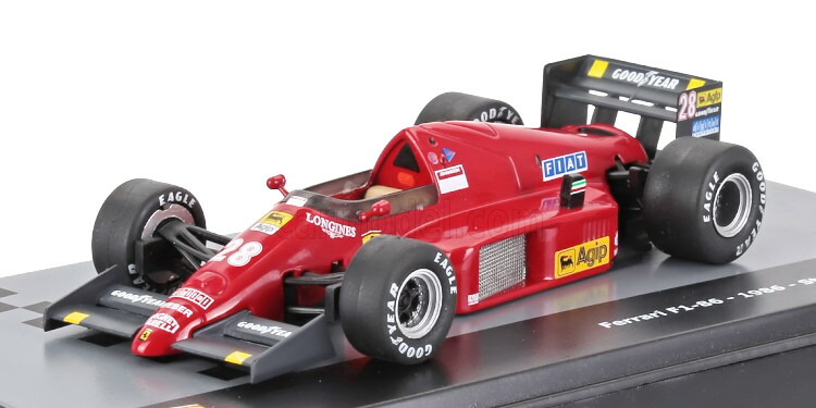 アルタヤ 1/43 フェラーリ F1 86 #28 公式1 1986 ステファン ヨハンソンAltaya 1:43 Ferrari F1/86 N28 Formula 1 1986 Stefan Johansson ミニカー・トイカー-車-乗り物のおもちゃ