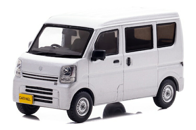 カーネル 1/43 スズキ エブリイ PA DA17V 2021 シルキーシルバーメタリック 300台限定 CAR-NEL 1:43 Suzuki Every PA DA17V 2021 Silky Silver Metallic Limited 300 pcs