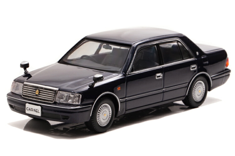 カーネル 1/43 トヨタ クラウン ロイヤルサルーン G JZS155 1999 ダークブルーマイカ CAR-NEL 1:43 Toyota Crown Royal Saloon G JZS155 1999 Dark Blue Mica