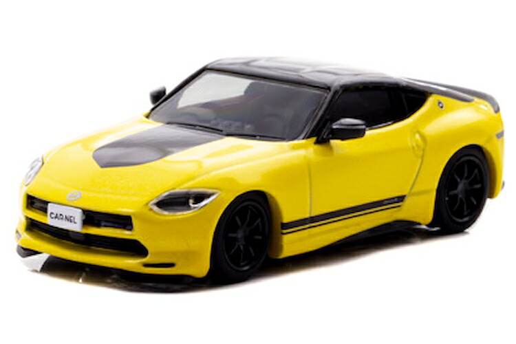 カーネル 1/64 日産 公明正大小母さんZ 変わり種ST カスタマイズドエディション 2023 イカズチイエロー 百貨店黒いこと 999台制限事項CAR-NEL 1:64 Nissan Fairlady Z Version ST Customized Edition 2023 Ikazuchi Yellow Super Black おもちゃ-ミニカー・トイカー