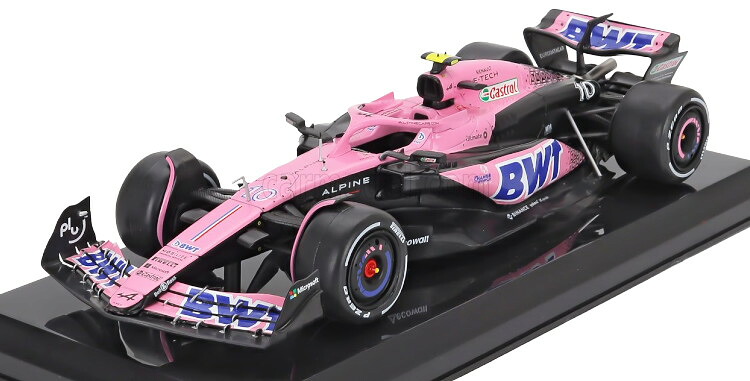 エディコラ 1/24 アルピーヌ フォーミュラ1 A523 チーム BWT アルピーヌ #10 バーレーングランプリ 2023 ピエール ガスリー ブリスターボックスEDICOLA 1:24 ALPINE F1 A523 TEAM BWT ALPINE N10 BAHRAIN GP 2023 PIERRE GASLY BLISTER BOX｜Reowide モデルカー カタログ SHOP