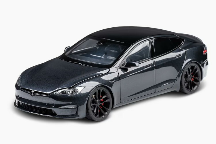 テスラ特注 1/18 テスラ モデルS P2 ステルスグレー 開閉1:18 TESLA Model S P2 Stealth Grey｜Reowide モデルカー カタログ SHOP 29,120円